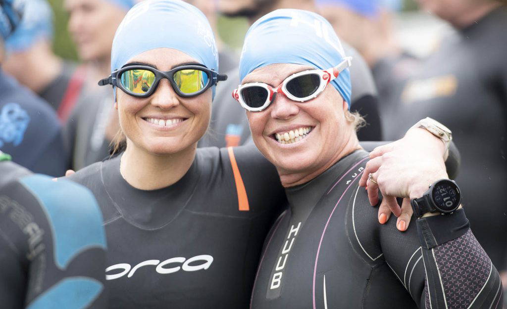 Young Swimmers at the 2024 Ripon Triathlon Festival